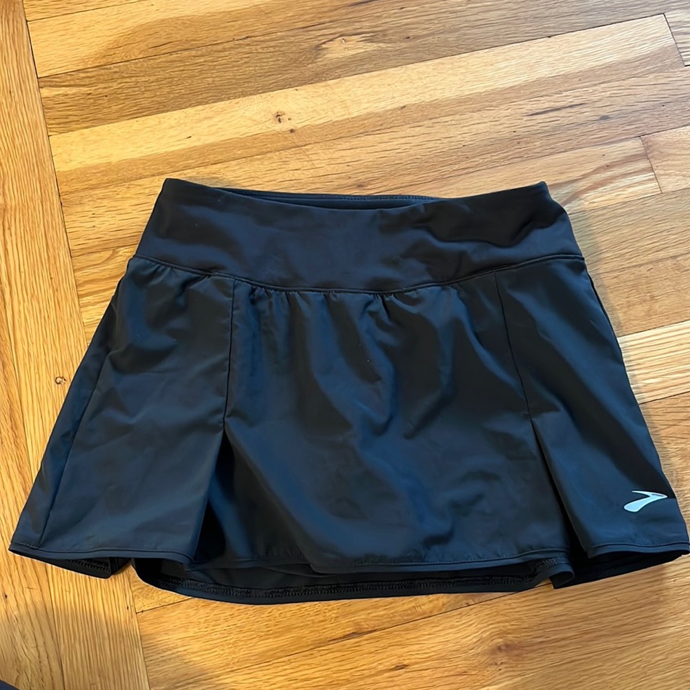 Brooks Black Tennis Skort